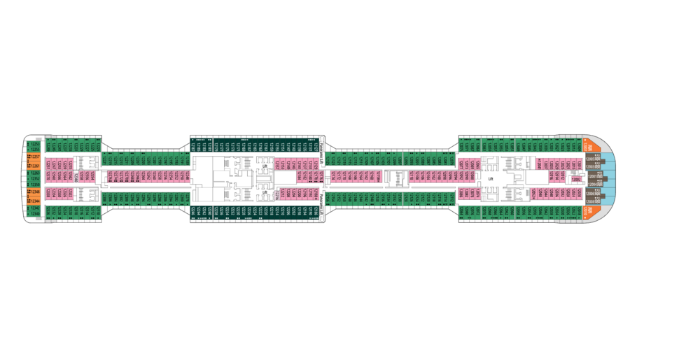 MSCベリッシマ-デッキ12