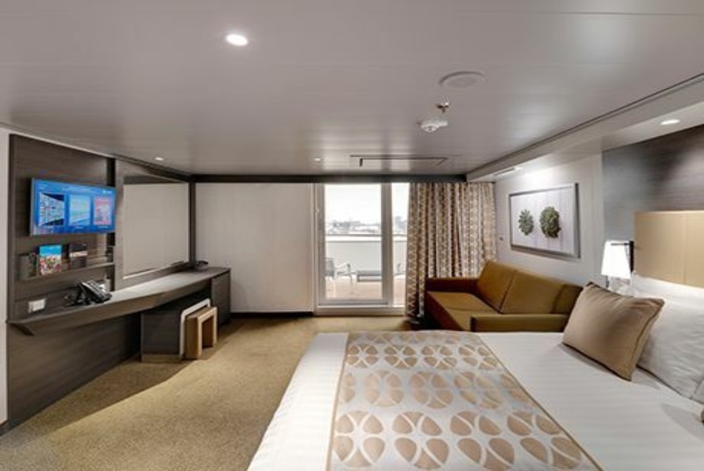 海側バルコニー