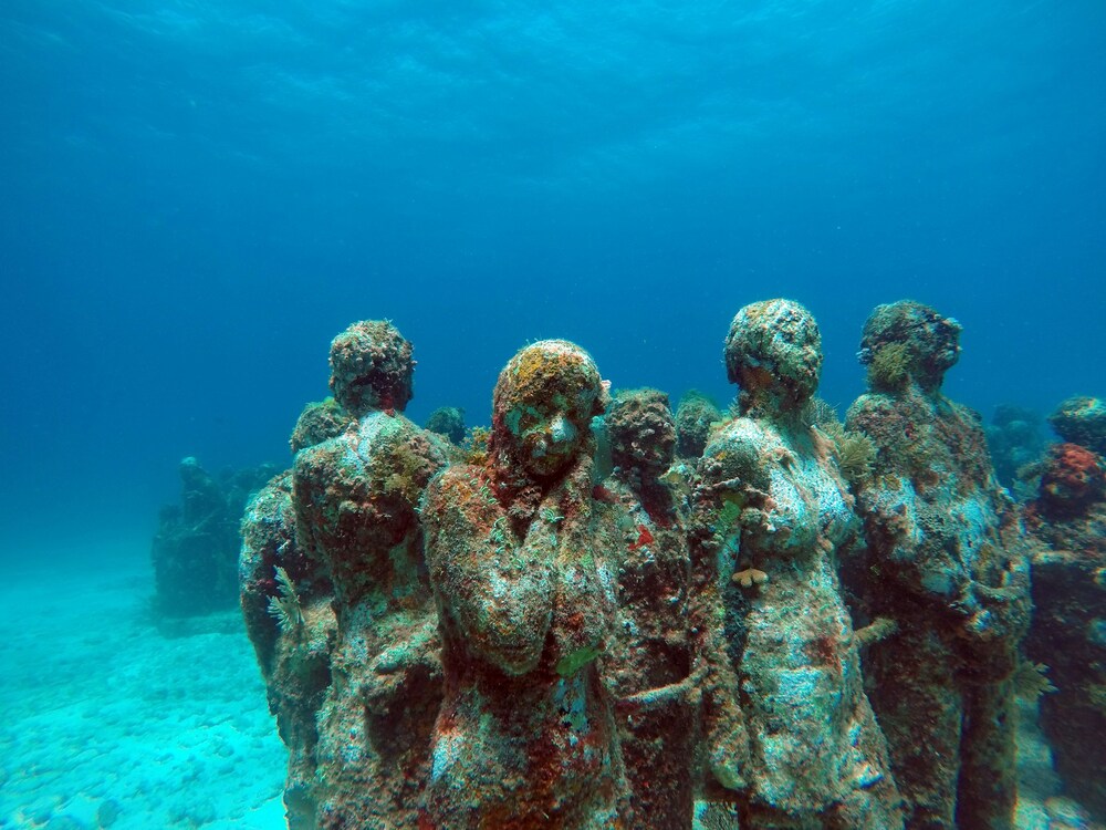 カンクン海底美術館