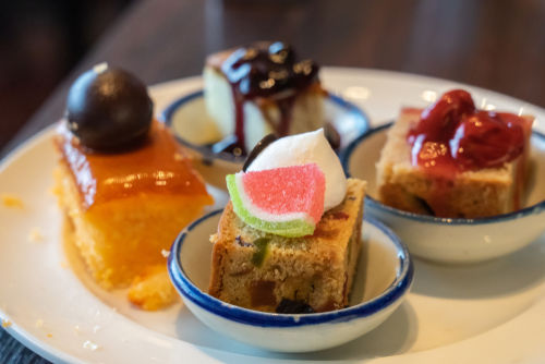 日本酒とアイスクリームの大人デザート