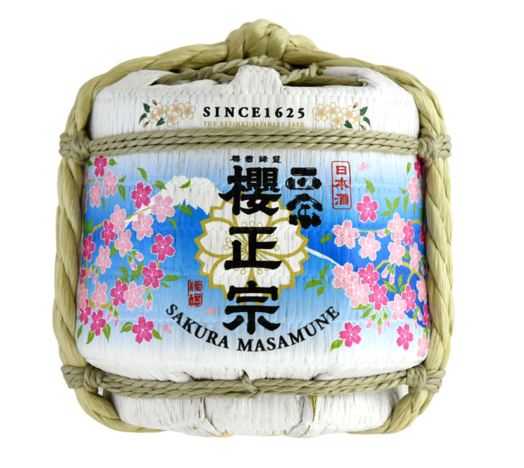 菰樽モチーフの見た目がインパクト大!櫻正宗 菰樽 本醸造 300ml