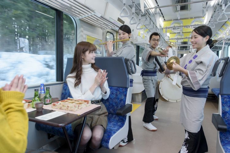 「酒のあで雪見列車」概要