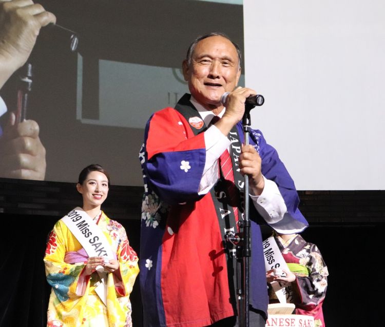 日本酒造組合中央会の篠原会長のご挨拶