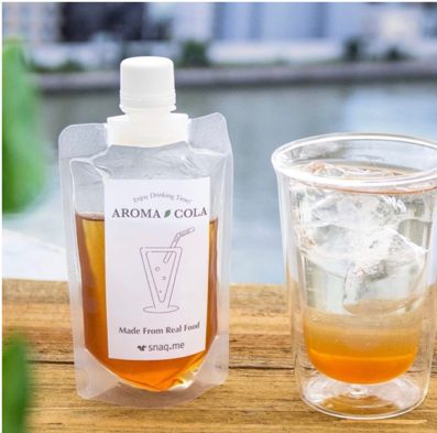 スナックミーの新しいノンアルコールドリンク「Aroma Cola」