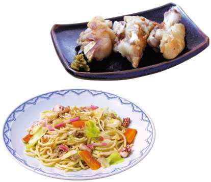 ときには博多らーめんと一緒にビールはいかが?