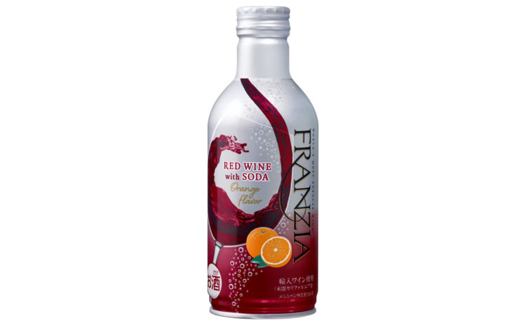 フランジア レッドワイン ウィズ ソーダオレンジフレーバー 290ml
