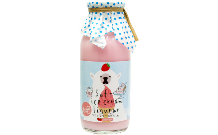 ソフトクリームのお酒 いちご 170ml
