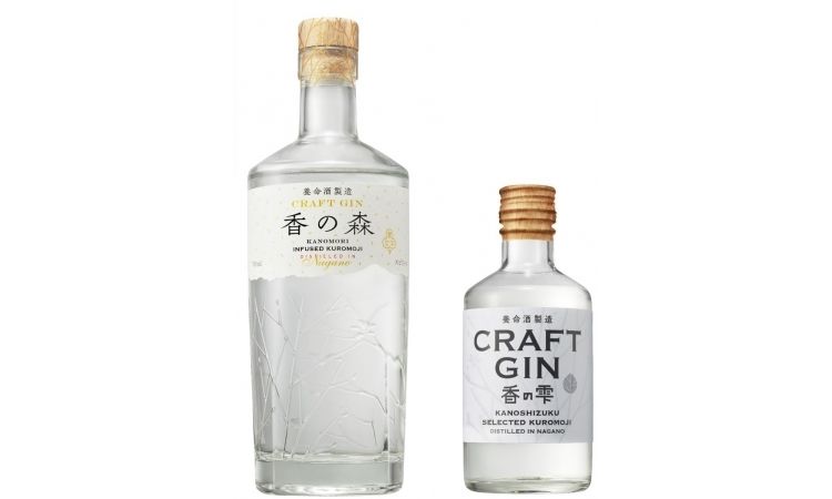 養命酒製造のクラフトジン「香の森」「香の雫」が、世界的な酒類品評会で高評価を獲得!