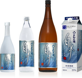 「白水」むぎ・米の飲みくらべで旨さを実感