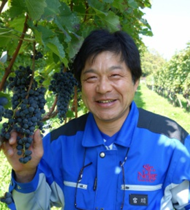 【事例2】山梨県「牧丘倉科畑」では、ぶどうの病害が減少