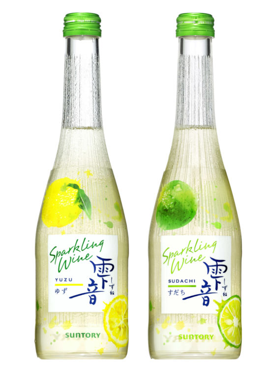 2020年夏限定で新登場・サントリー「雫音〈しずね〉」ゆず・すだち 350ml