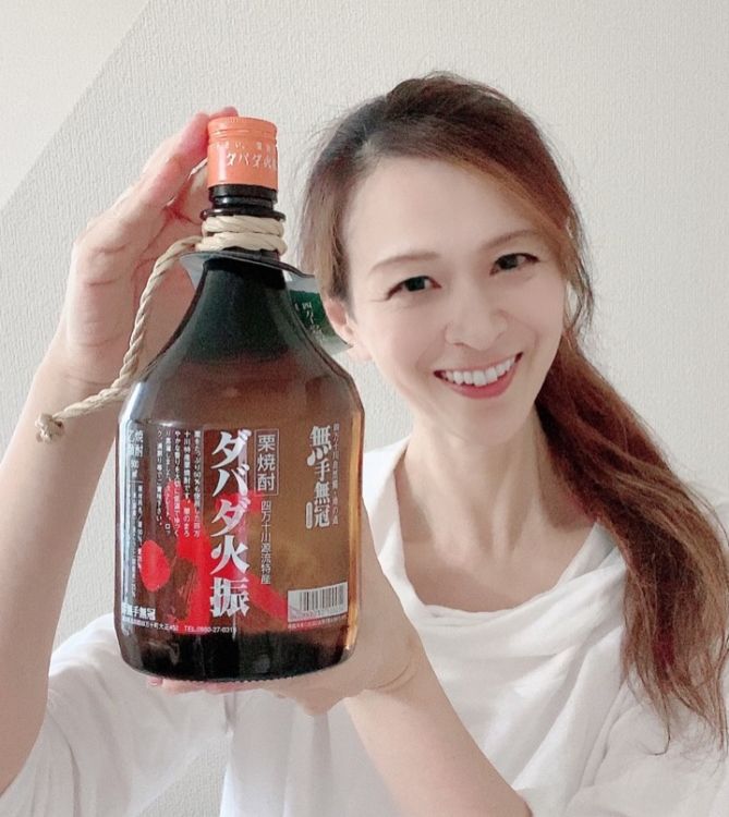 家呑みならでは♪ダバダ火振「栗焼酎」と栗スイーツで栗づくし〜