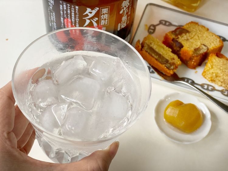 栗づくしというより、栗焼酎づくし!?