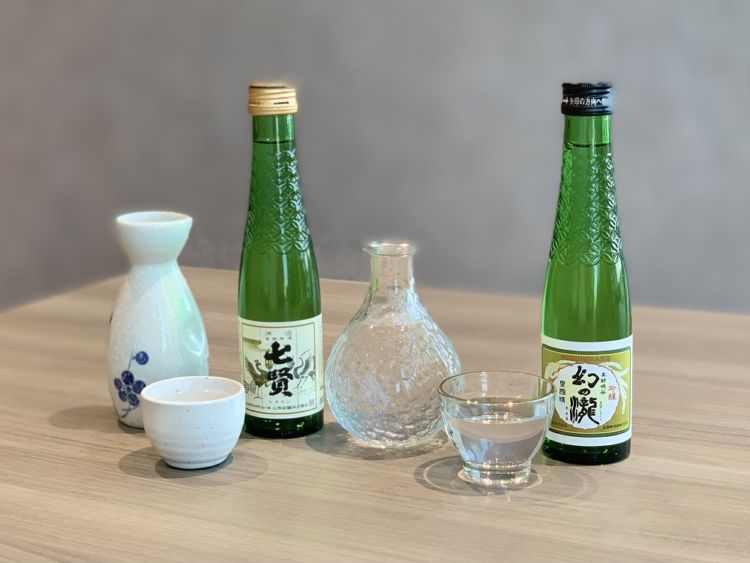 飲み比べに最適な小容量の地酒です!