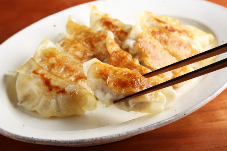 白菜漬けを使った、ラクラクおうち餃子 「白菜漬け餃子」