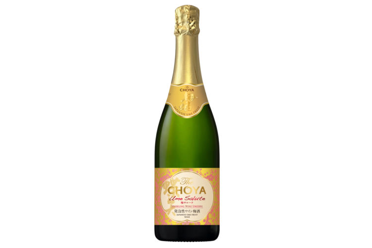 発泡性ワイン梅酒「The CHOYA Ume Salute」