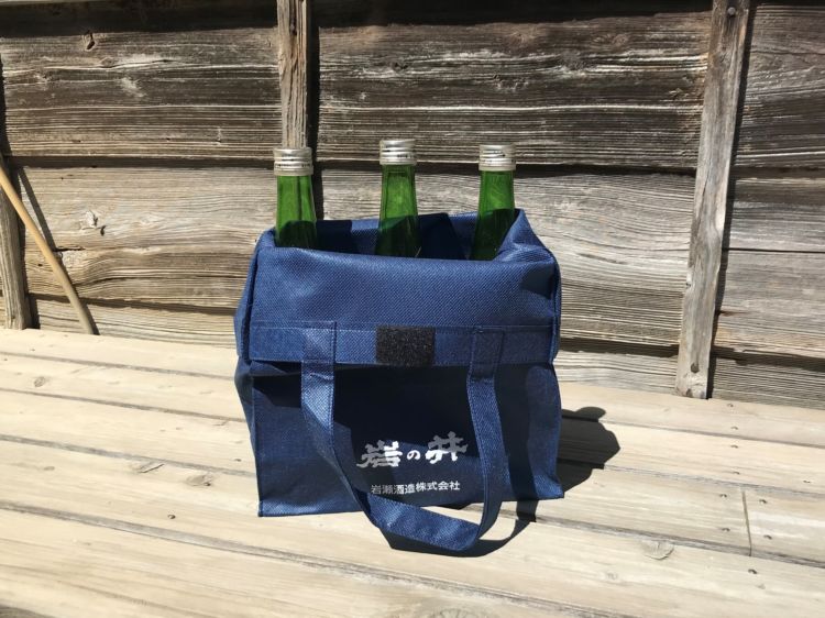 酒用エコバッグ(四号瓶が3本入ります)
