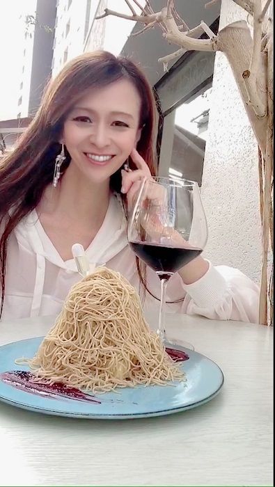 和栗とワインの熟成感が合う〜