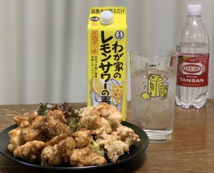 わが家のレモンサワーの素 おすすめのおつまみ