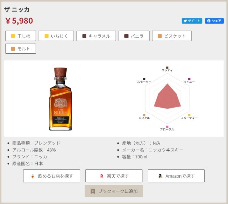 ▼検索結果ページ