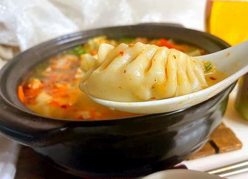 「浅草開花楼」さんの皮をつかった餃子