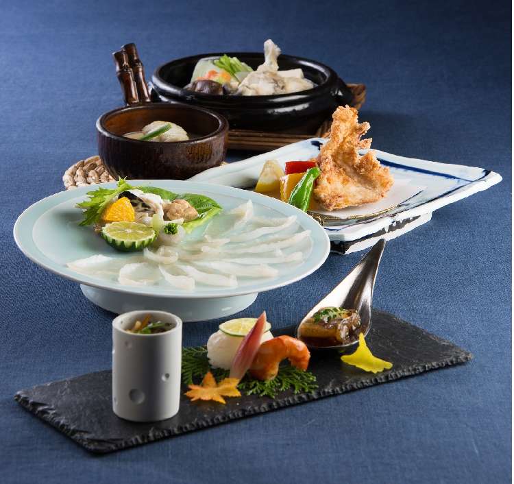 リーガロイヤルホテル東京で旬のふぐを存分に味わう