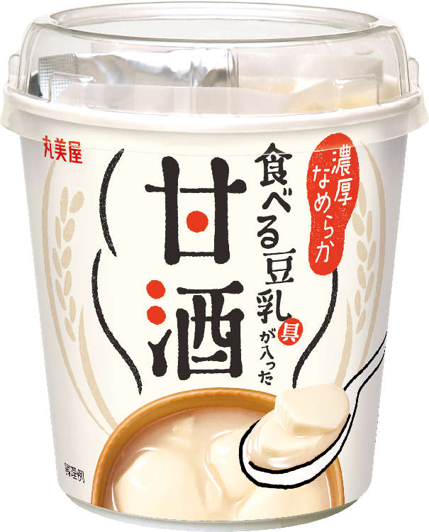 健康・美容素材の豆乳+甘酒で身もココロも温める