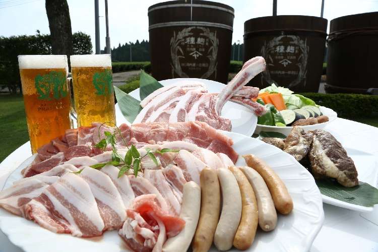 黒麹豚とクラフトビールで手ぶらバーベキュー!