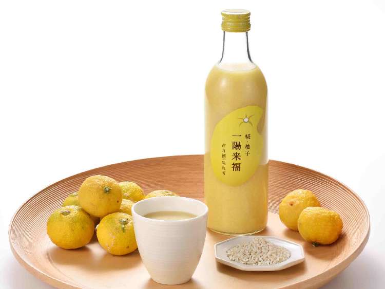 福を呼ぶ、柚子味の糀甘酒 「糀・柚子 一陽来福」