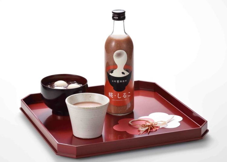 おしるこのような上品な甘味を持つ、冬季限定の糀の甘酒