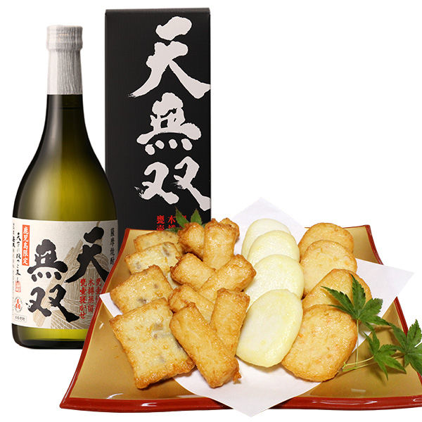 今年話題の鹿児島限定焼酎と、鮮度抜群のさつまあげのギフトセット