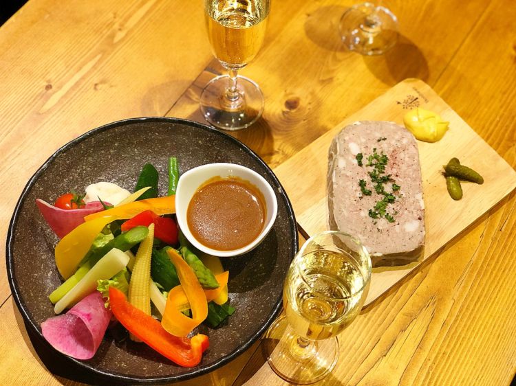 登場したパテの大きさにまたまた驚きました〜!
