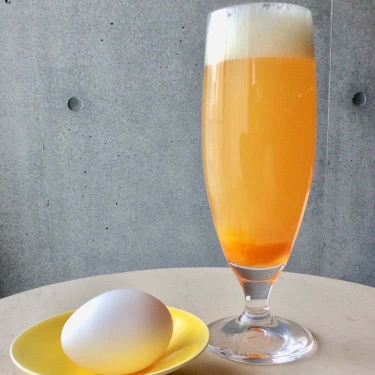意外な組み合わせが絶妙にマッチ! 「エッグビール」