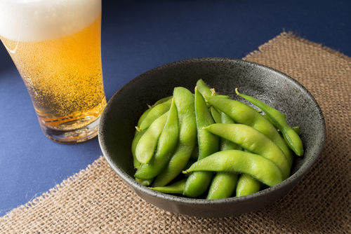 ビールのおつまみの定番「枝豆」は、実はとっても栄養があるのです!