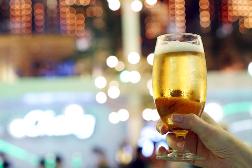 地元の食材にあるビールを!「ブルマスター」