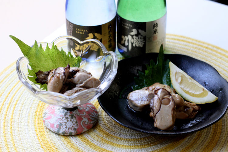 広島発、牡蠣と日本酒の食べ&飲み比べセット