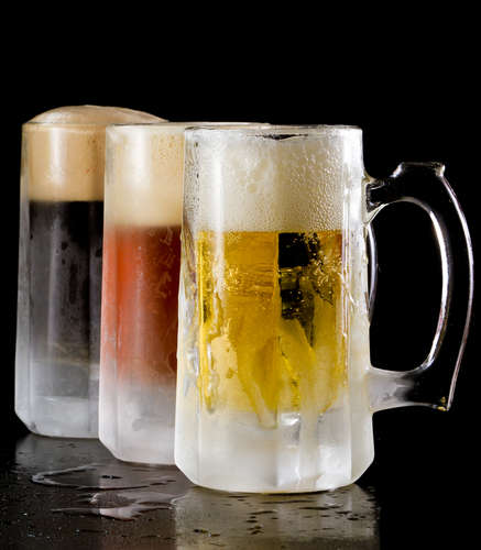 ビールもグラスも冷やし過ぎは厳禁