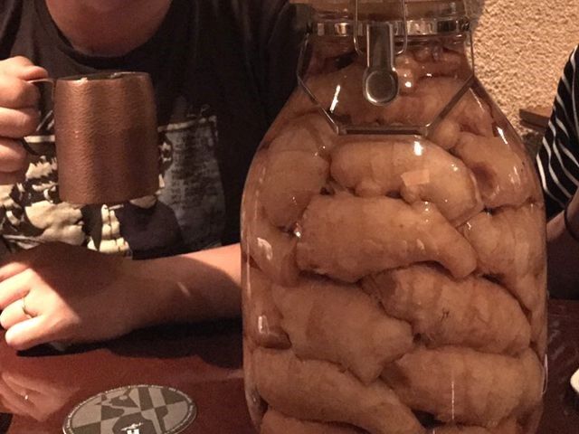 しょうがを漬けたウォッカ(ジンジャーウォッカ)