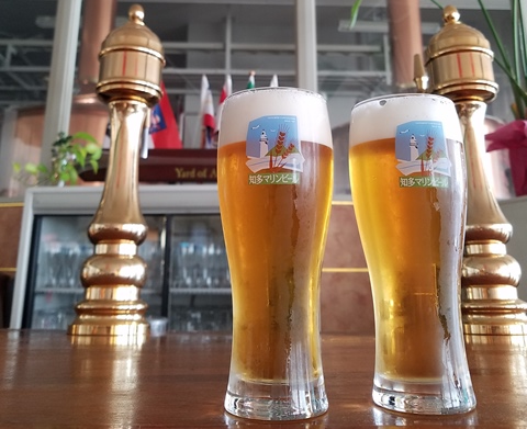 「知多マリンビール」ピルスナー・ヴァイツェンを飲みくらべ
