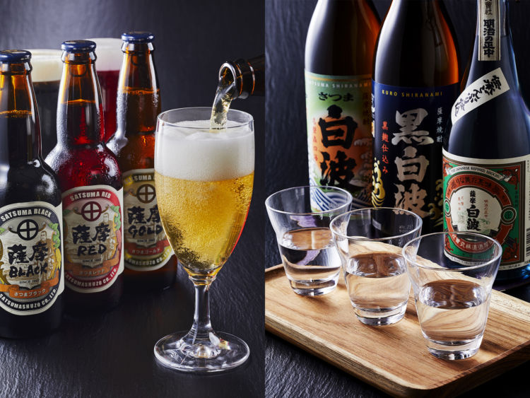 鹿児島薩摩クラフトビールや焼酎飲み比べセットもおすすめ!