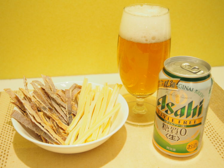 まずは定番!糖質ゼロ※1の発泡酒と珍味おつまみ