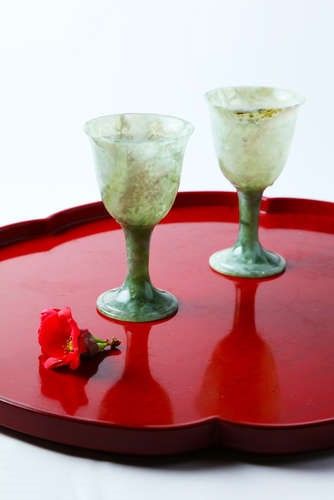 焼酎グラスの変わりダネ