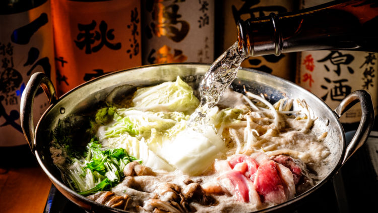 日本酒に合わせて創作された評判の和食に舌鼓を!