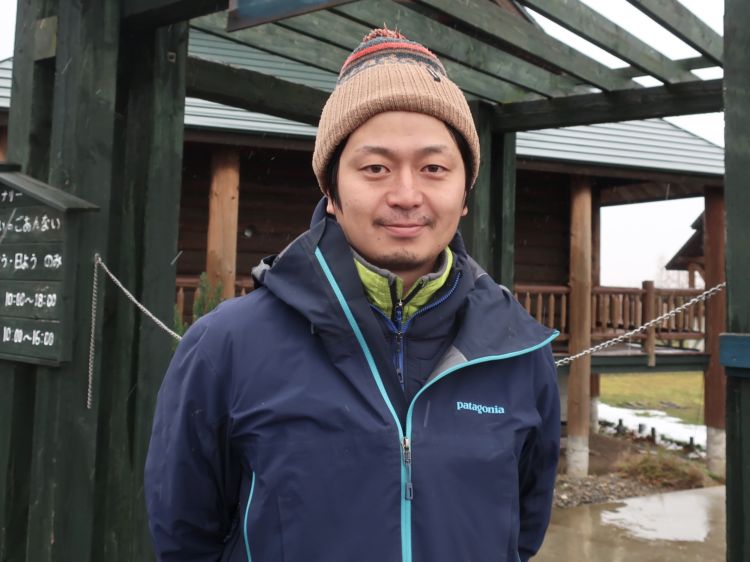 次男の太地さん。長男の亮一さんは醸造を担当。「今は僕たち息子が中心となって頑張っています」。
