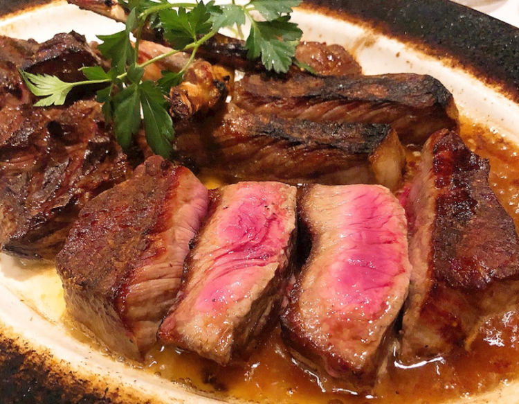 ●ワイン:ブエナ・ビスタ・ピノ・ノワール お肉部位:ハラミと和牛 ●ワイン:ジョエル・ゴット・カベルネ・ソーヴィニョン お肉部位:USサーロイン、ラムチョップ