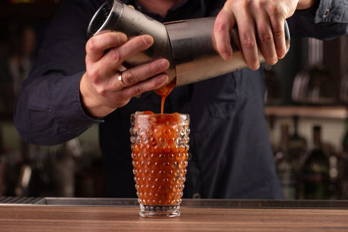 日本酒の割り方にはこんな変わり種もあり