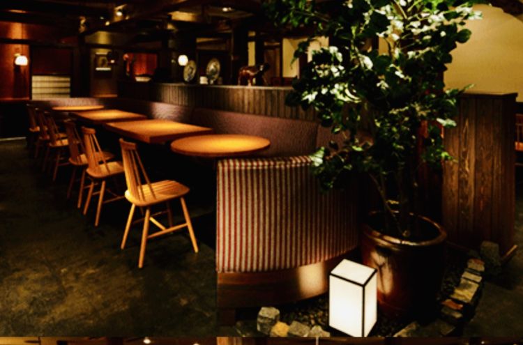くつろげる店内