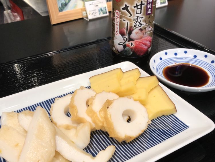 長崎のかまぼこは新鮮でおいしいと評判。 大きな「長崎ちくわ」はソウルフード。