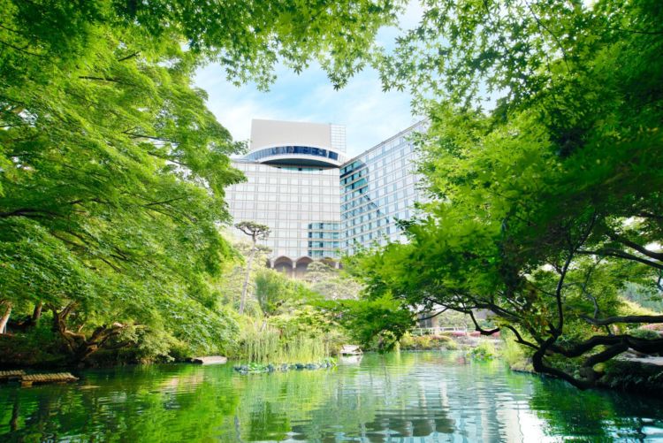 ホテルニューオータニの日本庭園は、加藤清正の下屋敷、井伊家の中屋敷などとして400年以上の歴史を持っています。