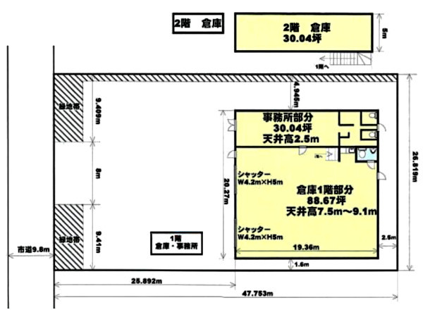 タープ不動産情報 貸し倉庫 埼玉県越谷市川柳町 148 75坪の物件情報